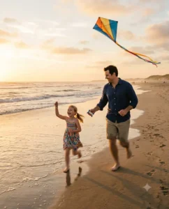 Beach Kite Flying