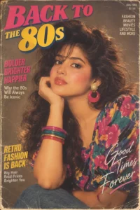 Classic 80s Bollywood Portrait