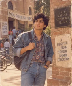 Retro College Campus Look