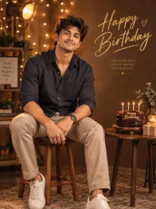 Classic Studio Birthday Portrait
