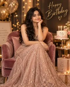 Elegant Studio Birthday Portrait