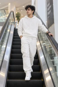 Escalator Streetwear Portrait