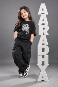3D Name-Text Streetwear Portrait