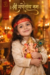Ganesh Chaturthi Festive Portrait