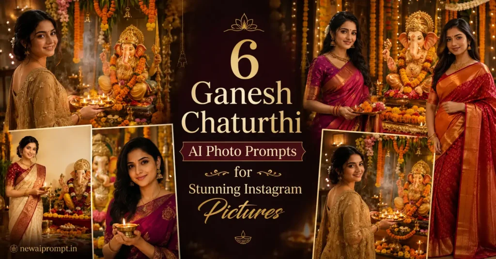 Ganesh Chaturthi AI Photo Prompts for Stunning Instagram Pictures