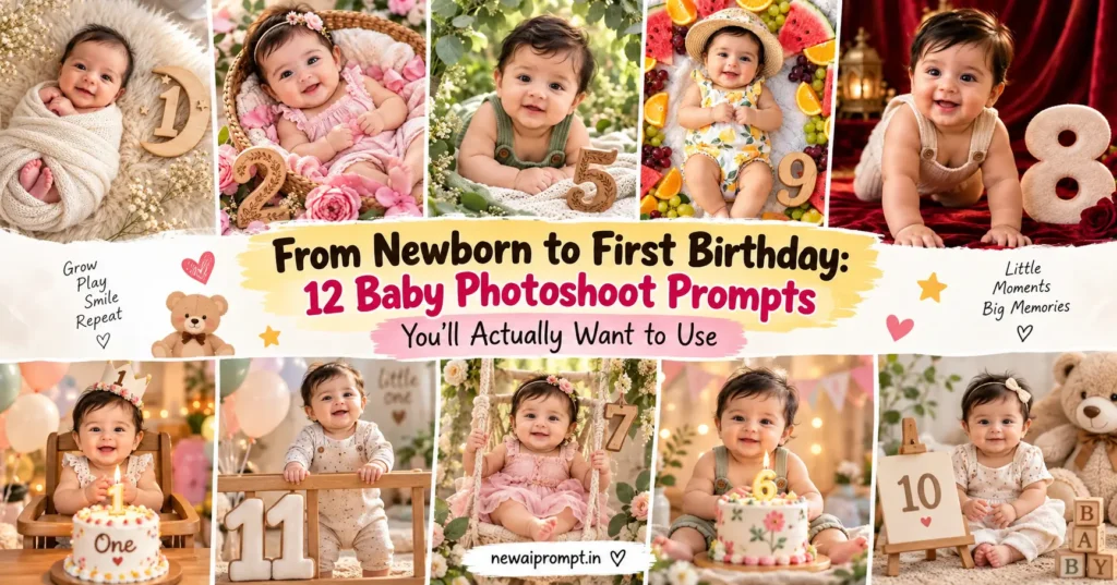 Baby Photoshoot Prompts You'll Actually Want to Use