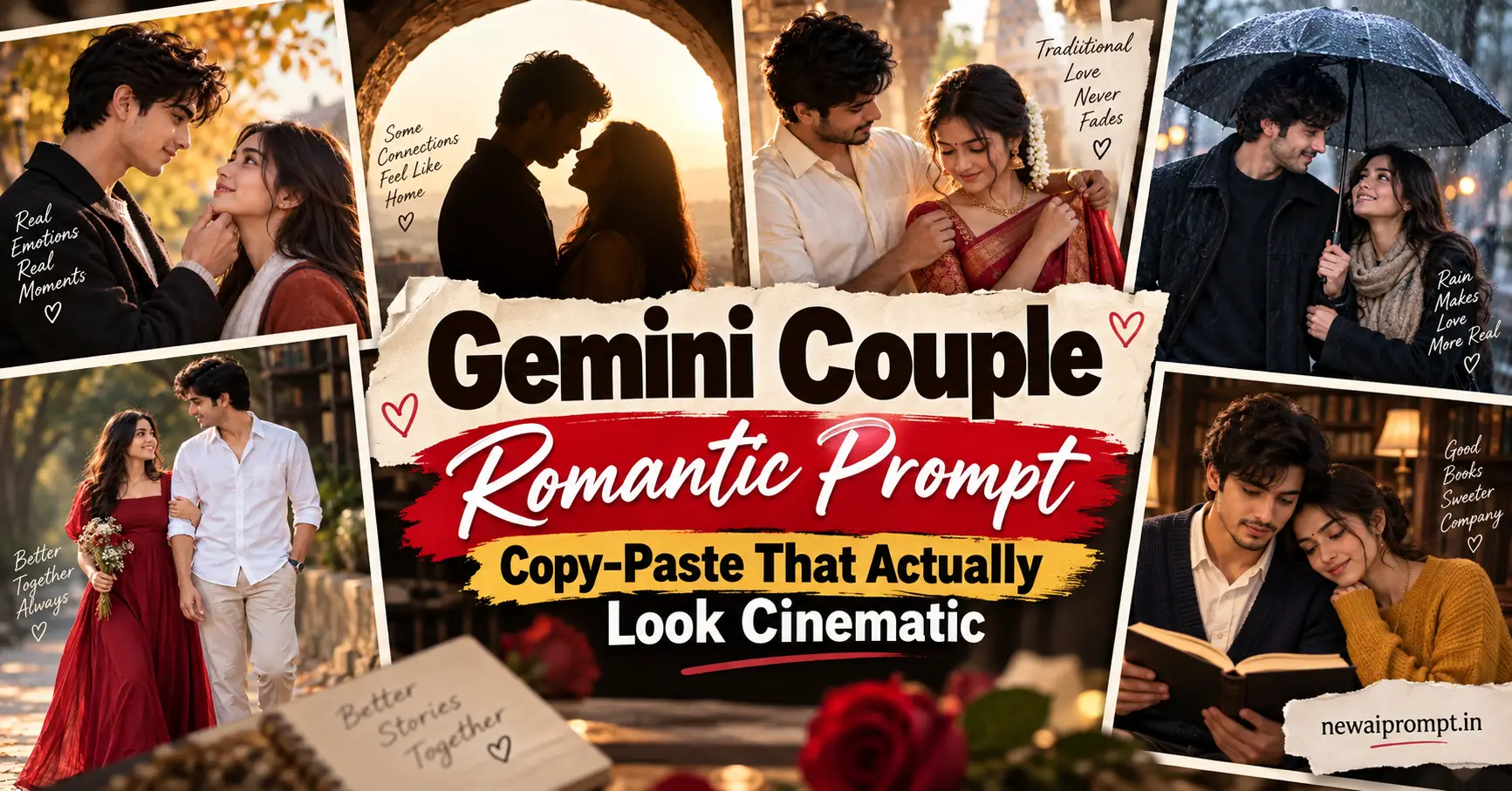 Gemini Couple Romantic Prompt Copy-Paste That Actually Look Cinematic