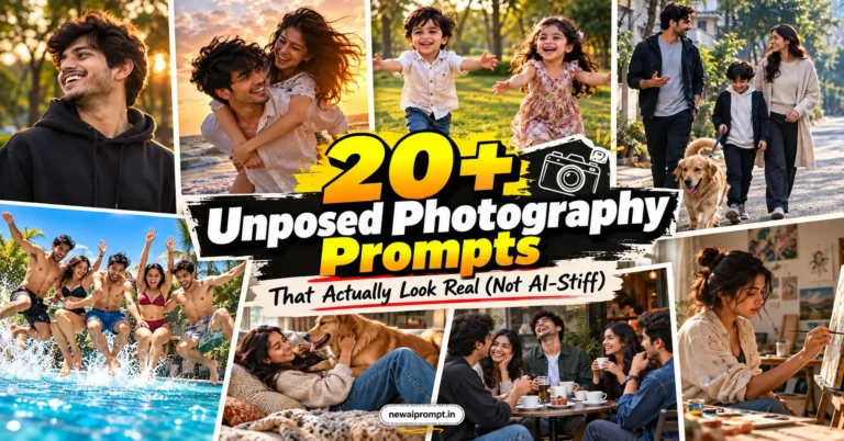 Unposed Photography Prompts