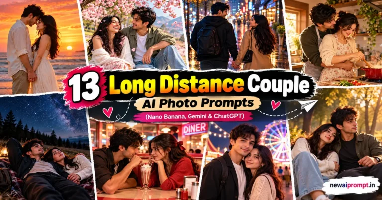 Long Distance Couple AI Photo Prompts