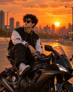 Sunset Bike Street DP