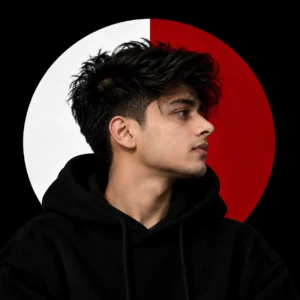 Red and White Split-Circle DP
