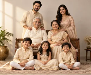 Three Generations Portrait