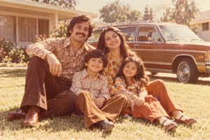 Vintage 1970s Family Film Look