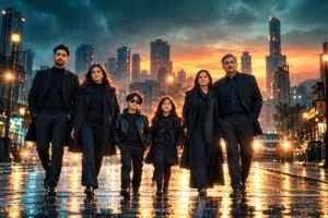 Cinematic Movie Poster Family
