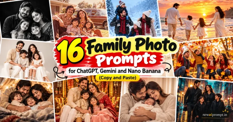 Family Photo Prompts for ChatGPT, Gemini