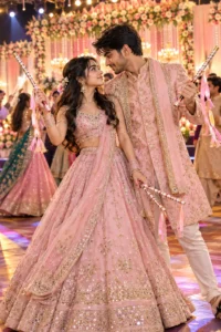 Sangeet Night Coordinated Outfits