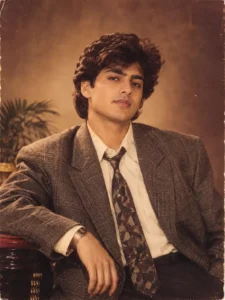 Classic 80s Studio Portrait