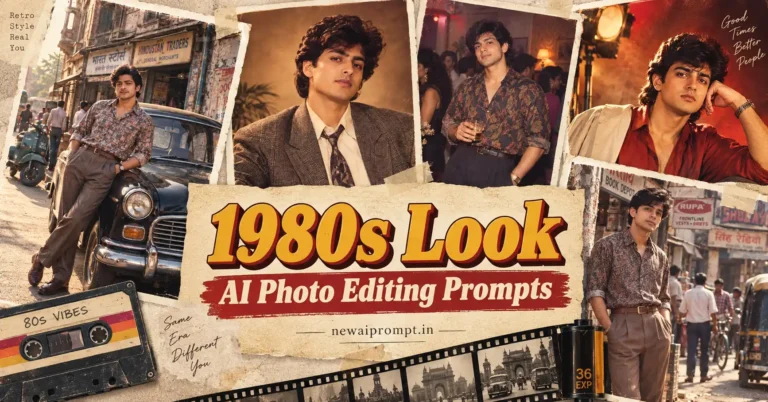 1980s Look AI Photo Editing Prompts