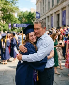 Graduation Day Hug