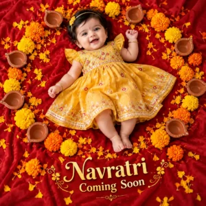 Baby’s Festive Navratri Celebration