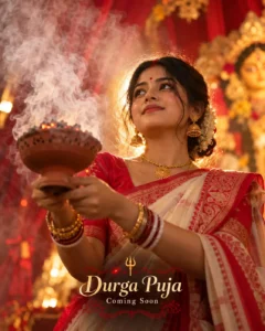 Durga Puja Incense Glow