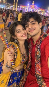 Festive Garba Night Selfie