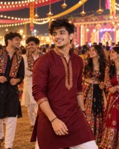 Garba Nights in Golden Light