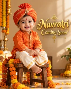 Joyful Baby’s Navratri Celebration