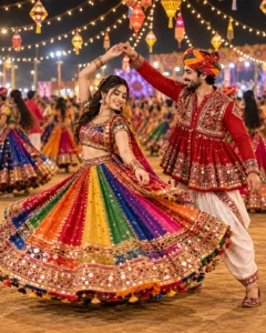 Joyful Garba Night Twirl