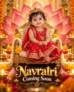 Little Goddess Navratri Celebration