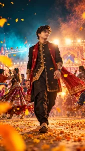 Midnight Garba Procession