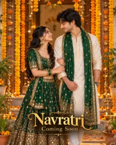 Navratri Romance at the Golden Door