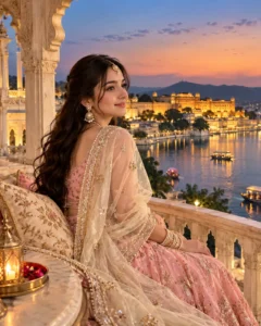 Royal Sunset Balcony by the Lake