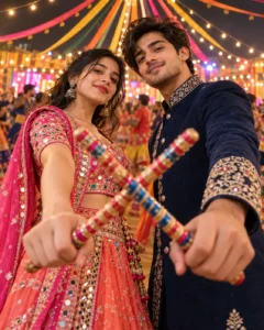 Vibrant Dandiya Night Celebration